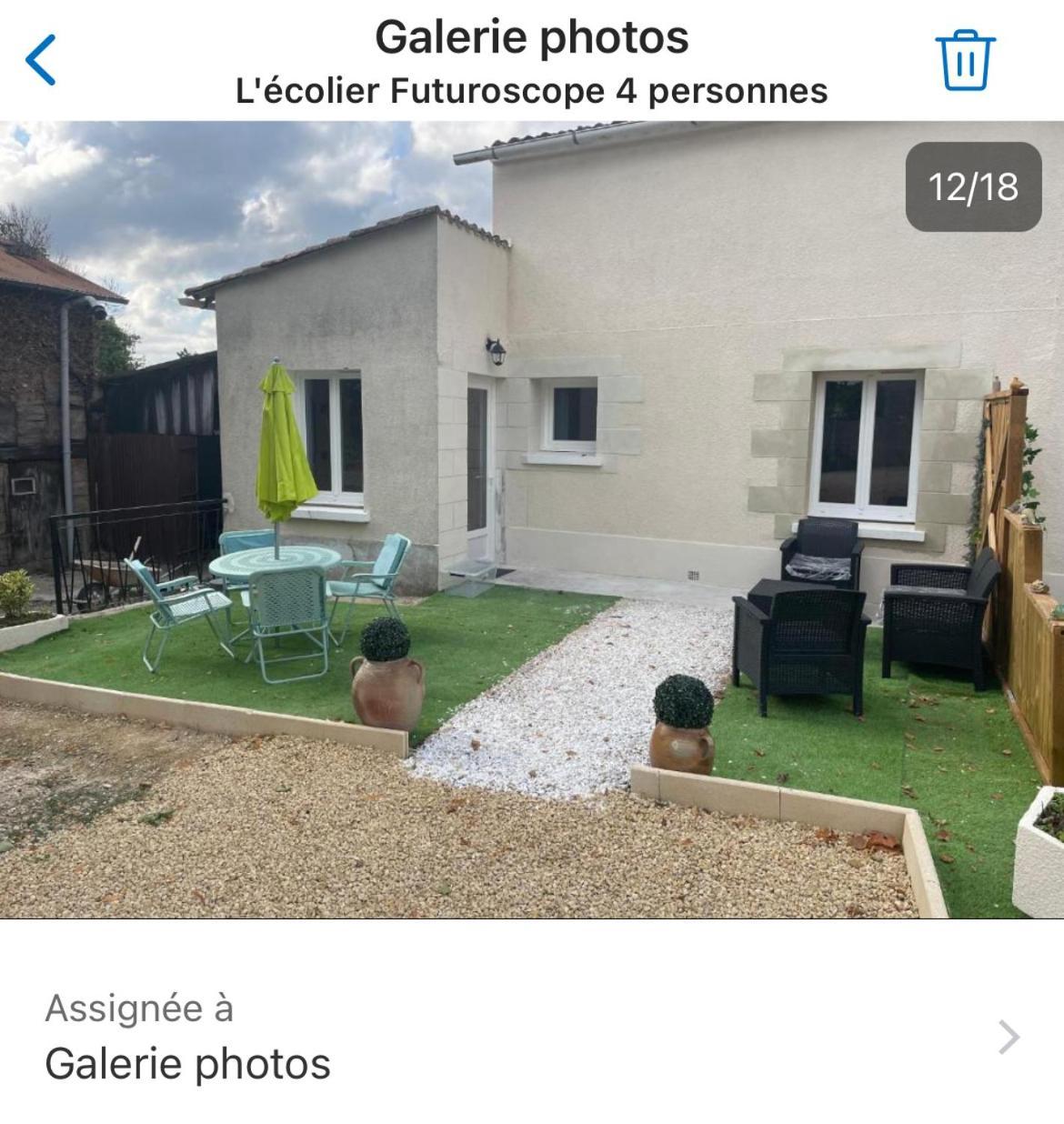 Beaumont  L'Ecolier Futuroscope 4 Personnes 아파트 외부 사진
