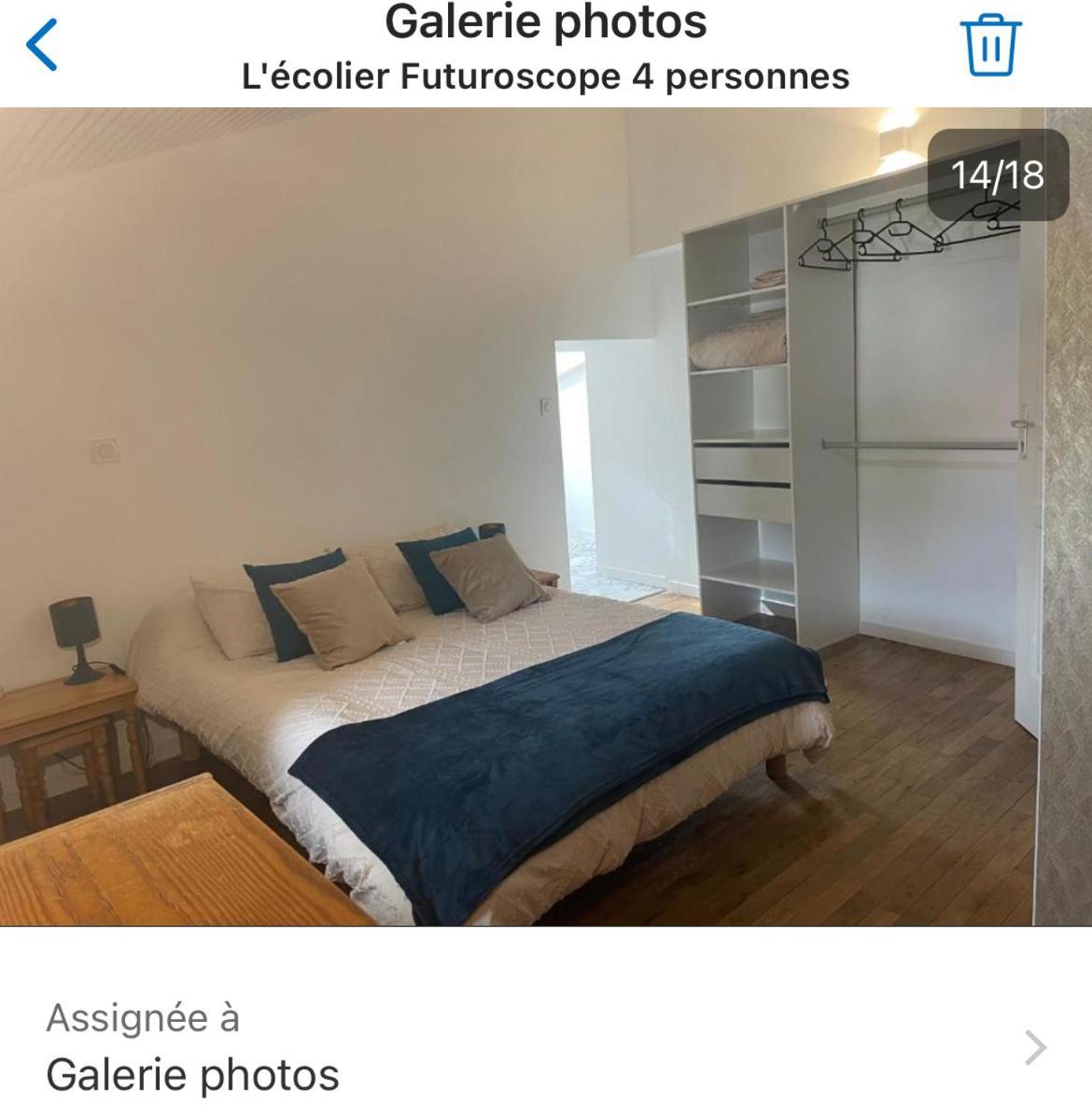 Beaumont  L'Ecolier Futuroscope 4 Personnes 아파트 외부 사진
